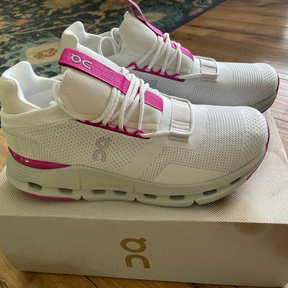 On Cloud Cloudnova Barbie Women Shoes Undyed Whitecar… - Gem